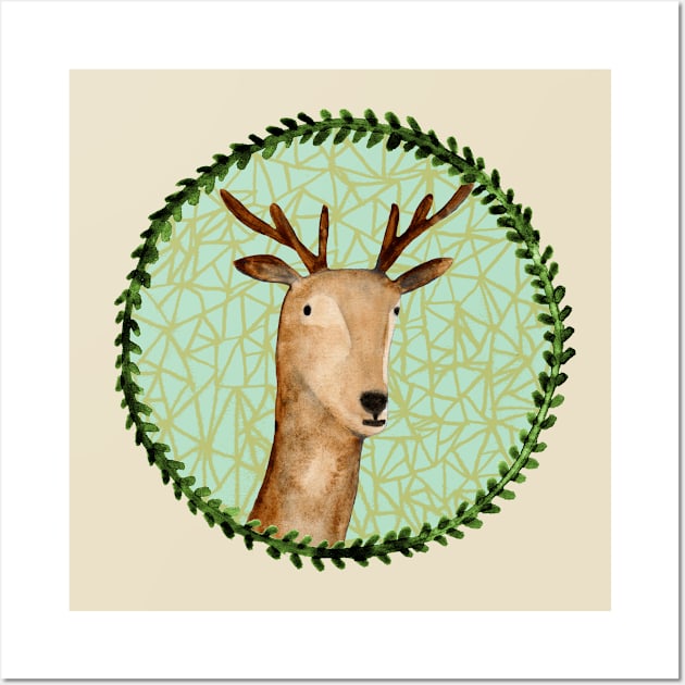 Deer Wall Art by Sophie Corrigan